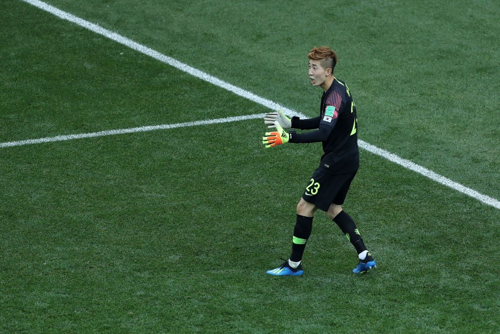 Brave in defeat. (Photo courtesy - Elsa/Getty Images)