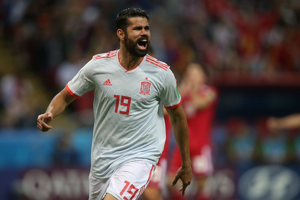Diego Costa already has three goals from two games at this World Cup and will be looking to add to that against Morocco. (Photo courtesy: AFP/Getty)