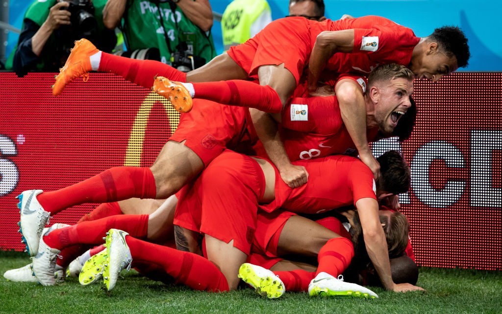 England showed a lot of fight and character in their win over Tunisia. (Photo courtesy - Matthias Hangst/Getty Images)