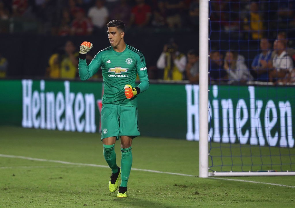 Joel Pereira was in inspired form as Manchester United beat AC Milan on penalties. (Photo courtesy - Victor Decolongon/Getty Images)