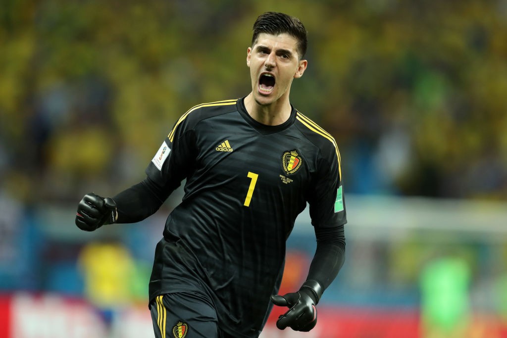 Thibaut Courtois won the Golden Glove at the World Cup and could make a move to Real Madrid this summer. (Photo courtesy: AFP/Getty)