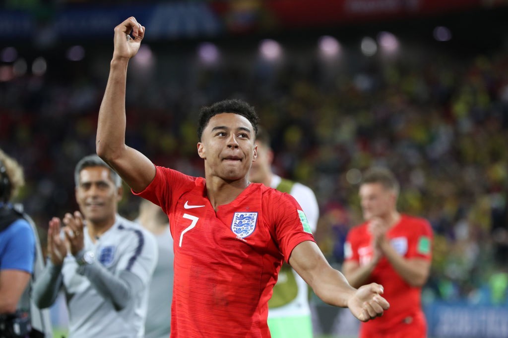 Lingard has been one of the strongest performers for England at the World Cup. (Photo courtesy - Ryan Pierse/Getty Images)
