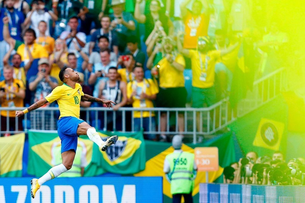 Will there be more celebrations in store for Neymar? (Photo courtesy -Benjamin Cremel/AFP/Getty Images)