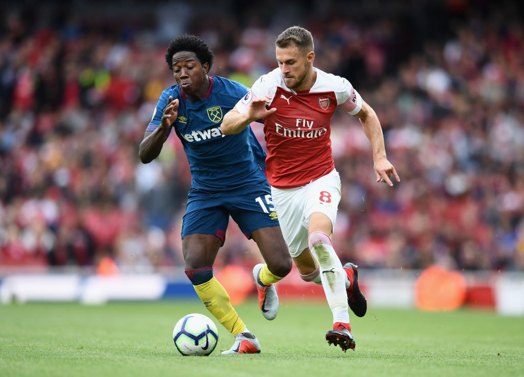 Ramsey is a doubt for the Everton game. (Photo courtesy: AFP/Getty)