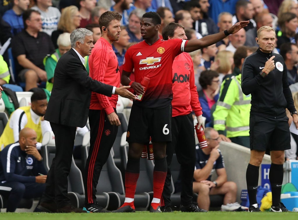 Pogba has not enjoyed the best of relationships with Jose Mourinho. (Photo courtesy - Dan Istitene/Getty Images)