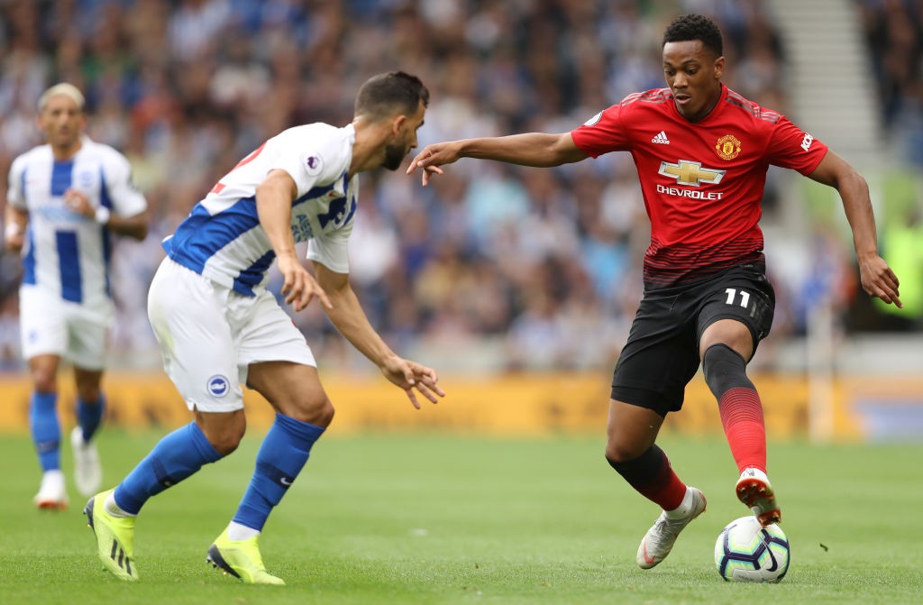 Anthony Martial's fractured relationship with manager Jose Mourinho has been the subject of talk and one of the concerns around his future at the club. (Photo courtesy: AFP/Getty)
