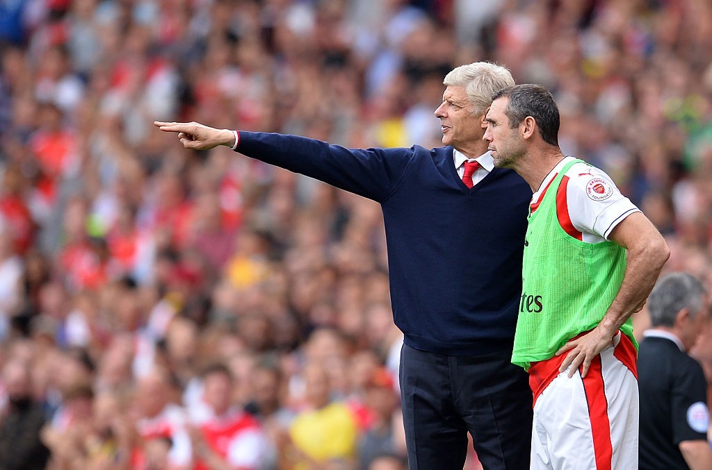 Not heeding Keown's advice? (Photo courtesy - Glyn Kirk/AFP/Getty Images)