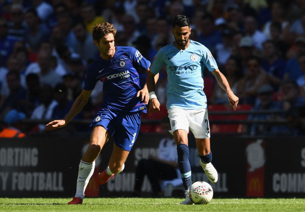 Manchester City's record signing, Riyad Mahrez could make his his debut for the club against Arsenal. (Photo courtesy: AFP/Getty)