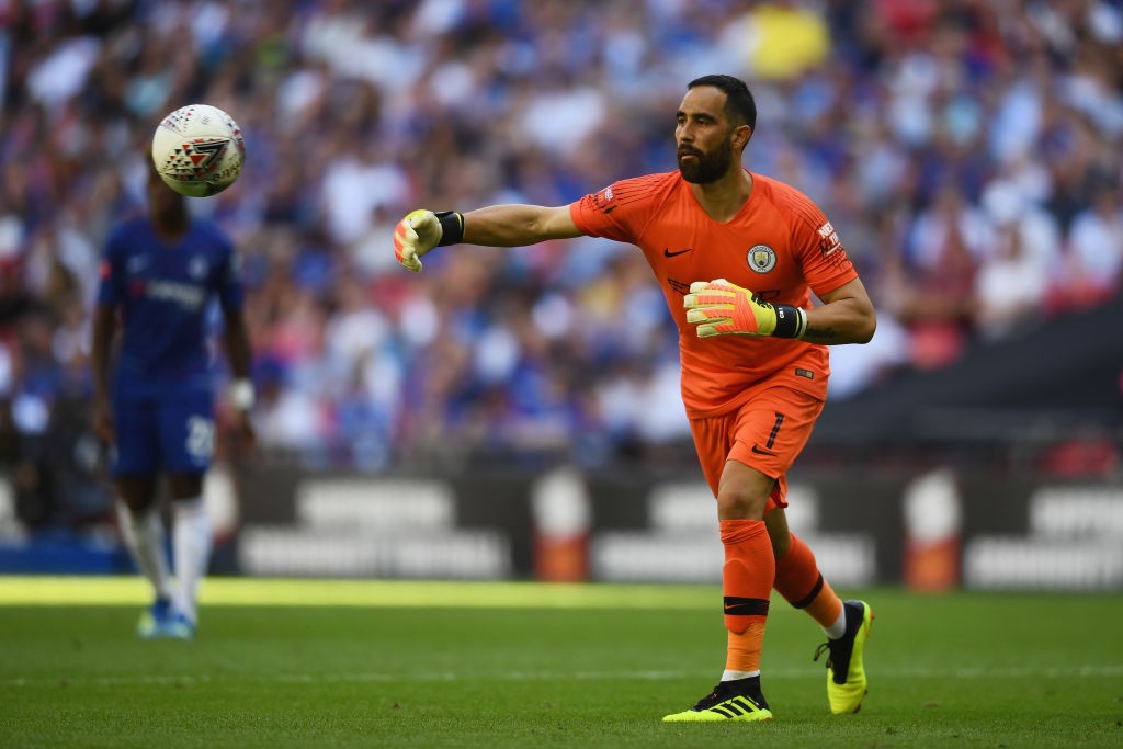 Manchester City's second choice keeper, Claudio Bravo is set to miss most of the season after rupturing his achilles. (Photo courtesy: AFP/Getty)