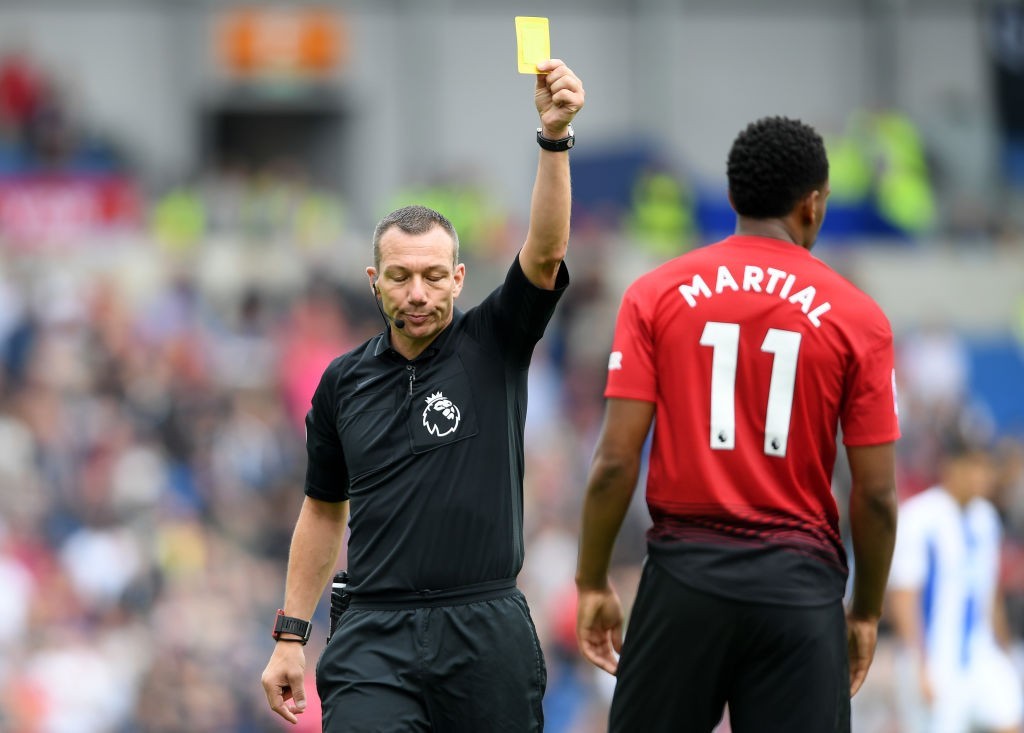 The frustrations have only grown for Martial at Manchester United. (Photo courtesy - Mike Hewitt/Getty Images)
