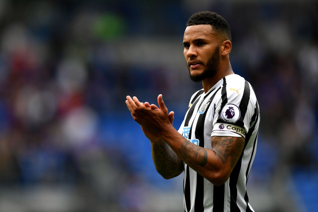 Jamal Lascelles returns to the Newcastle side after recovering from an ankle injury. (Photo courtesy: AFP/Getty)
