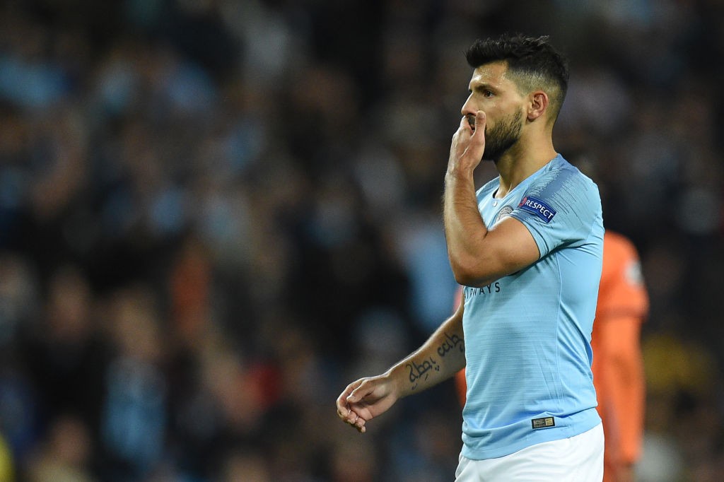 Sergio Aguero is hoping to win all three points for Manchester City against Cardiff. (Photo courtesy: AFP/Getty)