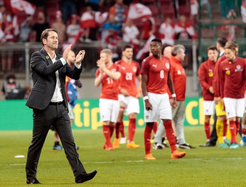 Franco Foda will look to get his squad into right shape for the UEFA Nations League. (Photo courtesy - Johann Groder/AFP/Getty Images)