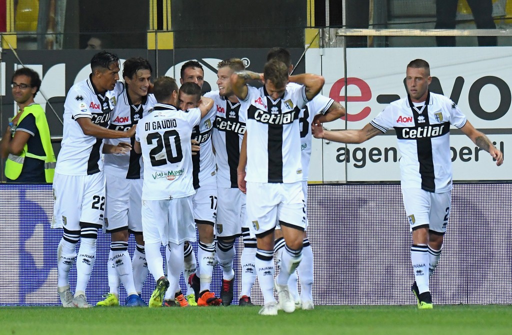 Will they be celebrating at the end of the game against Juventus? (Picture Courtesy - AFP/Getty Images)
