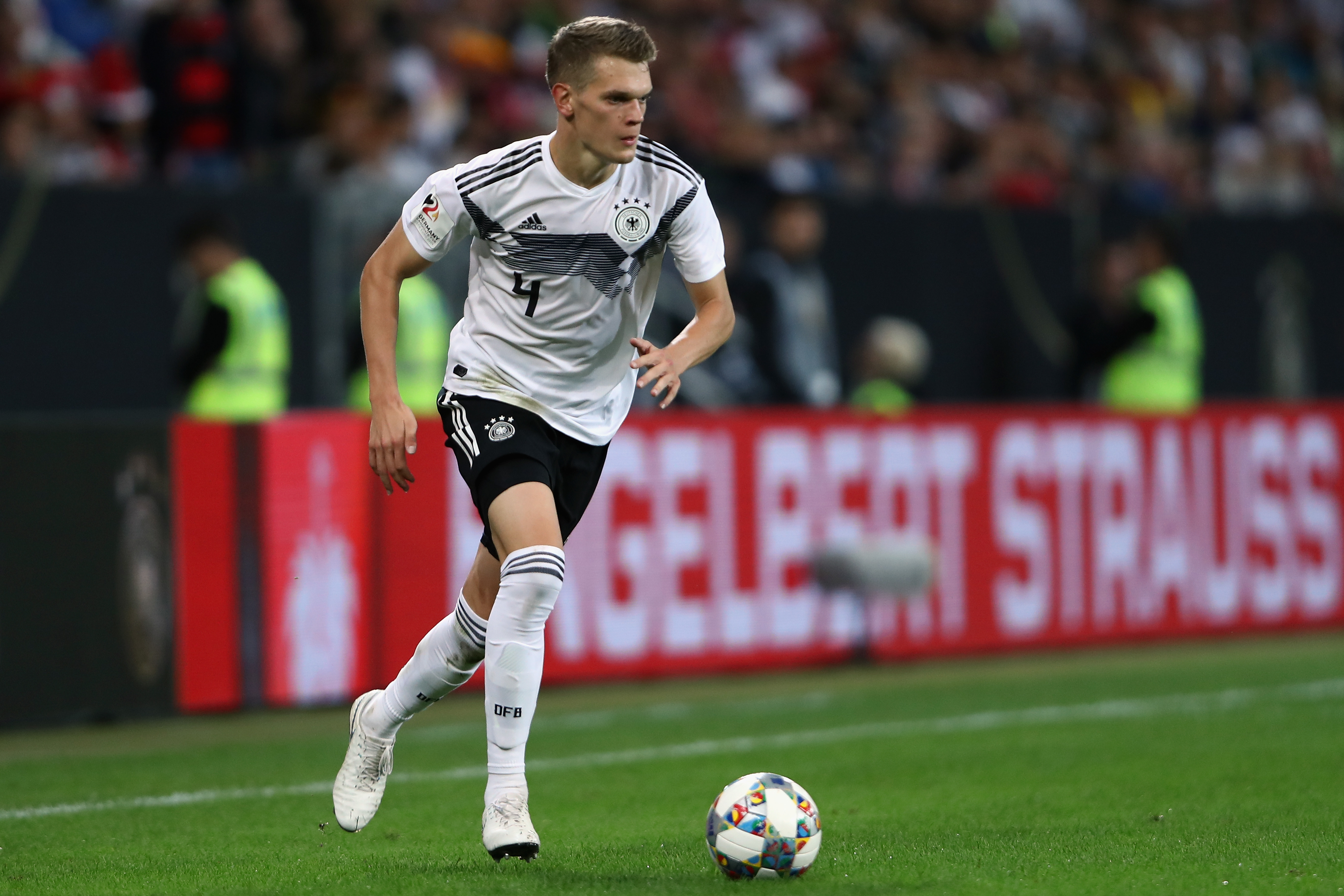 A vital cog in the Gladbach defence. (Photo by Alex Grimm/Bongarts/Getty Images)