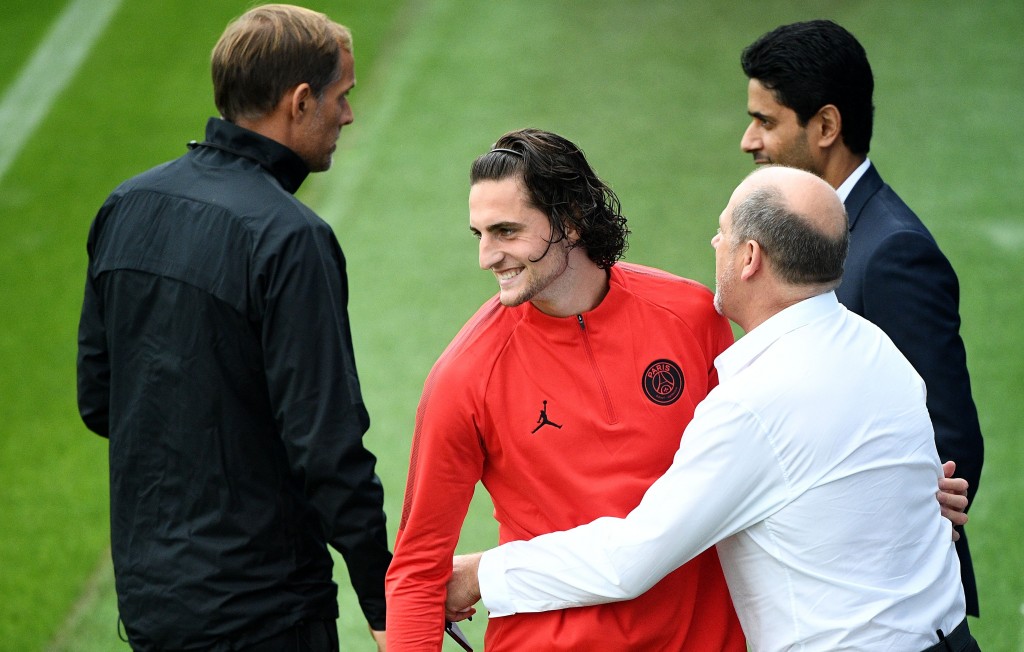 Rabiot is eager to leave the clutches of PSG. (Photo courtesy - Franck Fife/AFP/Getty Images)