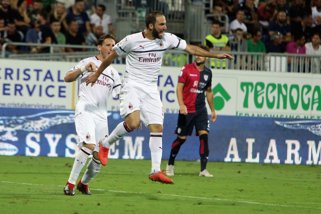 Off the mark for Milan (Photo by Enrico Locci/Getty Images)