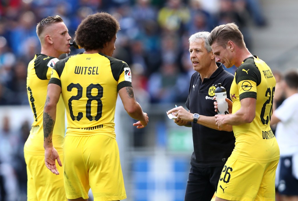 Can Lucien Favre's men find the winning formula this week? (Photo by Alex Grimm/Bongarts/Getty Images)