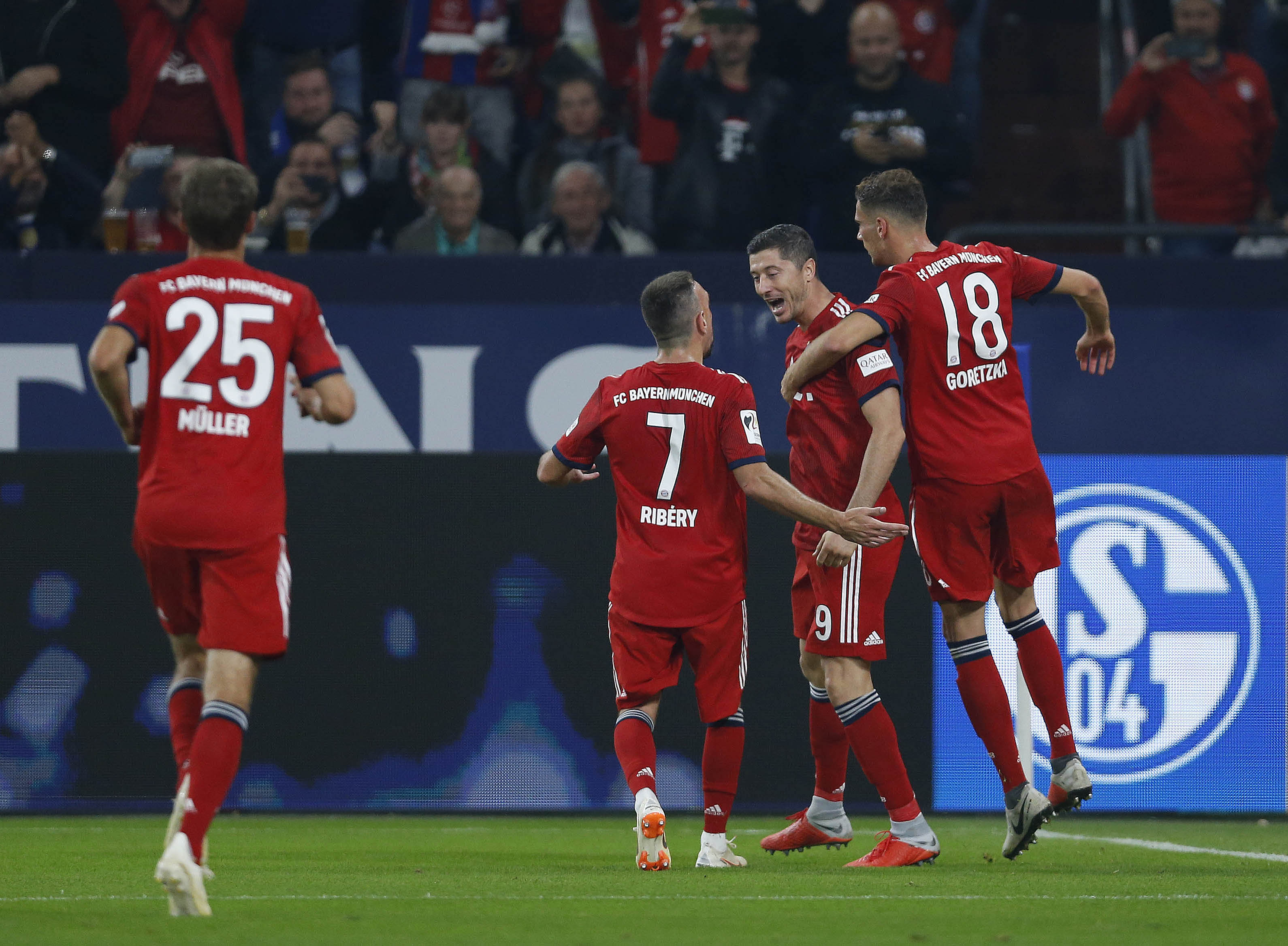 Bayern Munich have looked invincible this season. (Photo by NORBERT SCHMIDT/AFP/Getty Images)