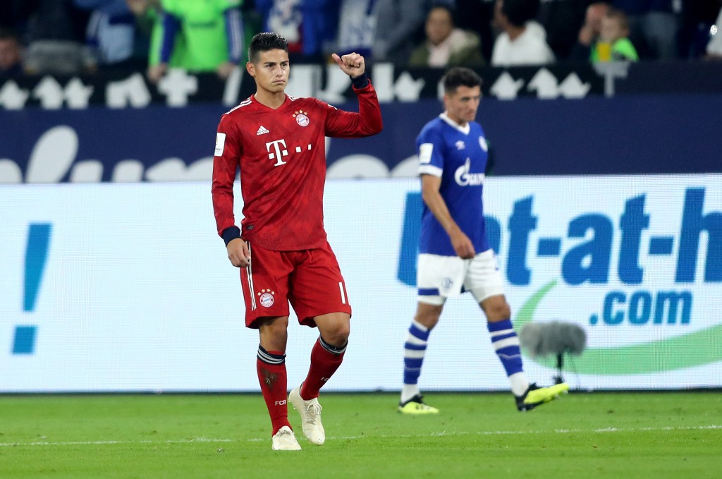James on fire. (Photo courtesy - Christof Koepsel/Bongarts/Getty Images)