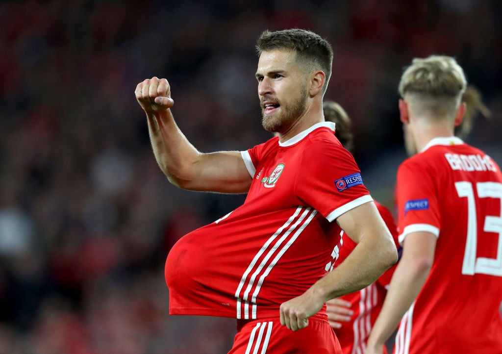 Aaron Ramsey scored for Wales during their win over the Republic of Ireland. (Photo courtesy: AFP/Getty)