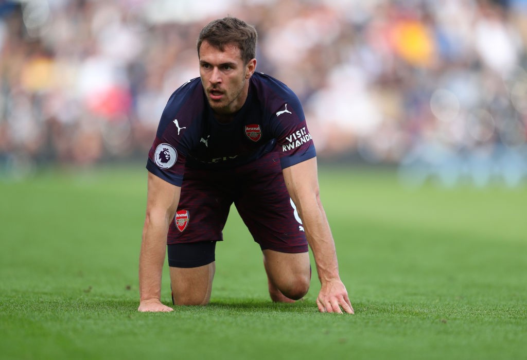 Aaron Ramsye could leave on a free transfer at the end of the season after breakdown in talks with Arsenal over a new contrat. (Photo courtesy: AFP/Getty)