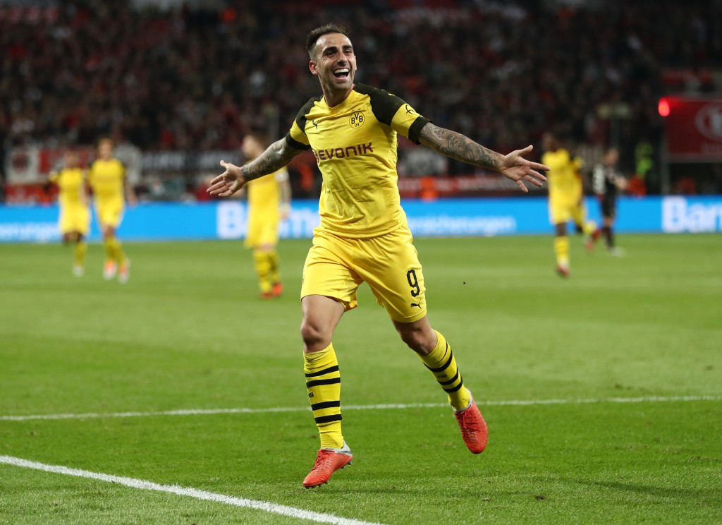 Paco Alcacer will look to continue his excellent start to the season. (Photo by Lars Baron/Bongarts/Getty Images)