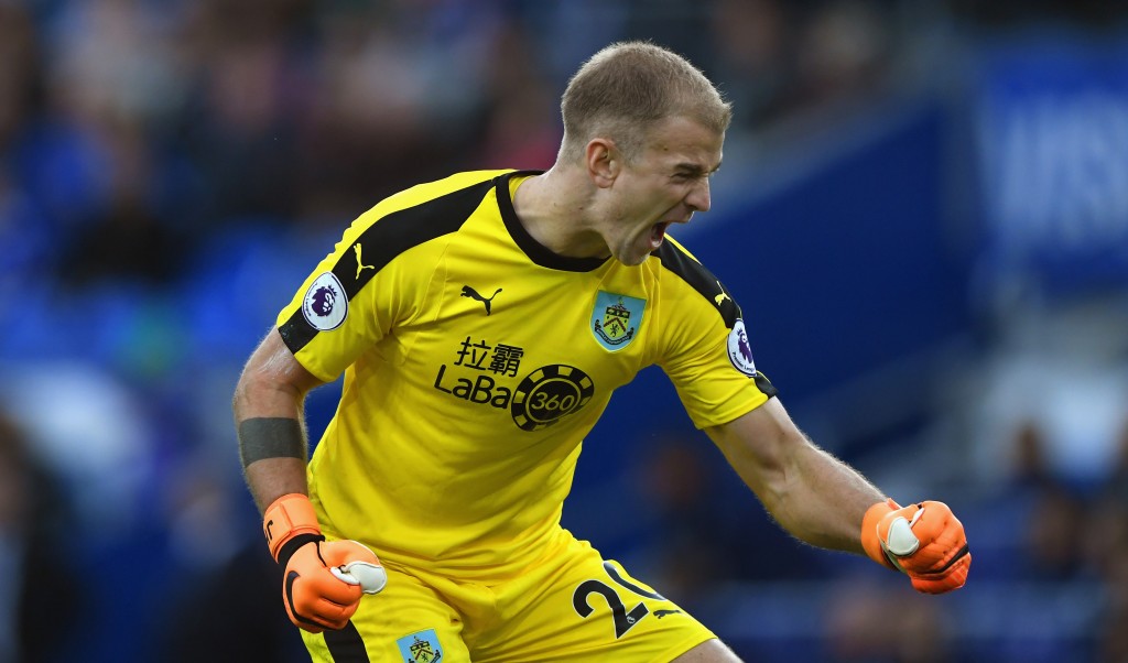 Will Joe Hart celebrate a Burnley win against his former employers? (Photo by Stu Forster/Getty Images)