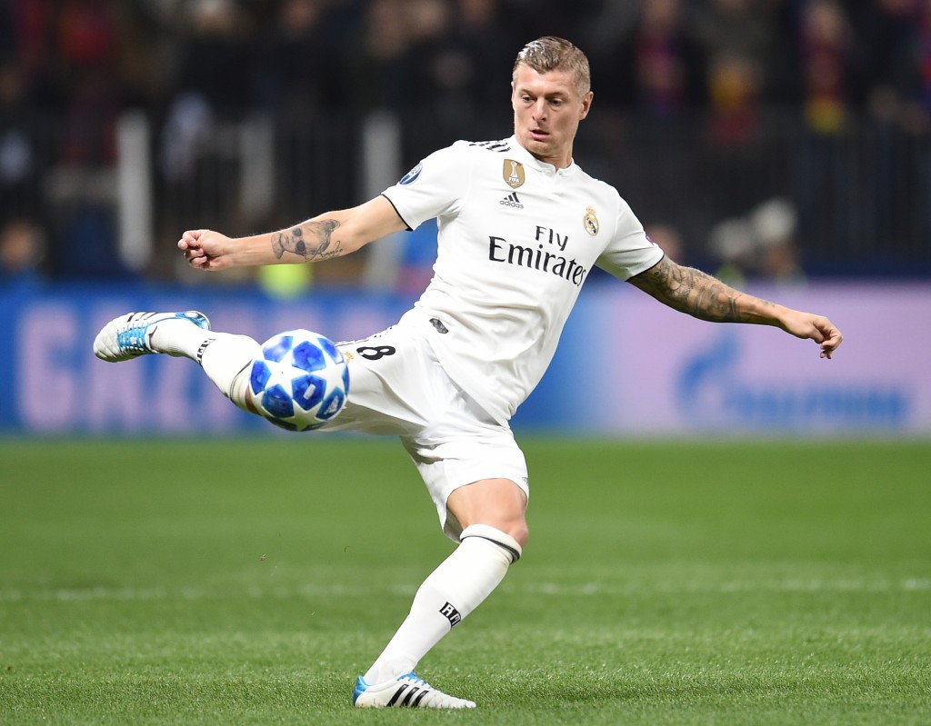 The pass that was the undoing for Real Madrid. (Photo by Epsilon/Getty Images)