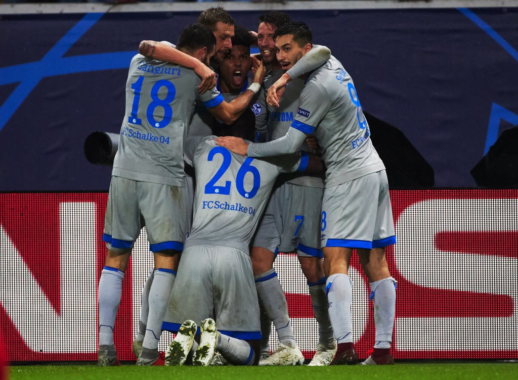 A rejuvenated Schalke will aim to oust Fortuna this weekend. (Photo by Oleg Nikishin/Bongarts/Getty Images)