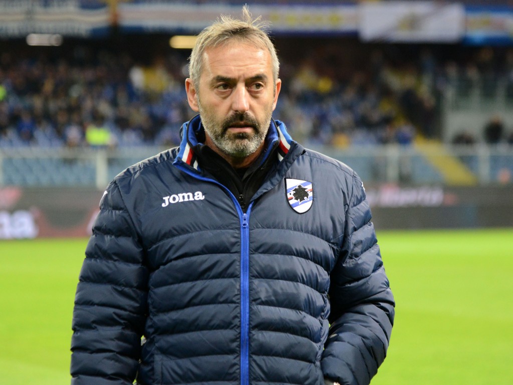 Can Marco Giampaolo mastermind yet another solid win against Milan this weekend? (Photo by Paolo Rattini/Getty Images)
