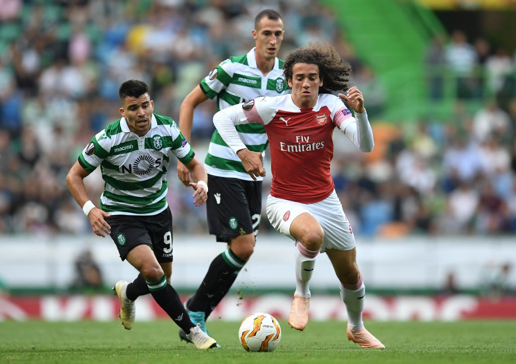 Guendouzi was named the man of the match against Sporting Lisbon. (Photo courtesy: AFP/Getty)