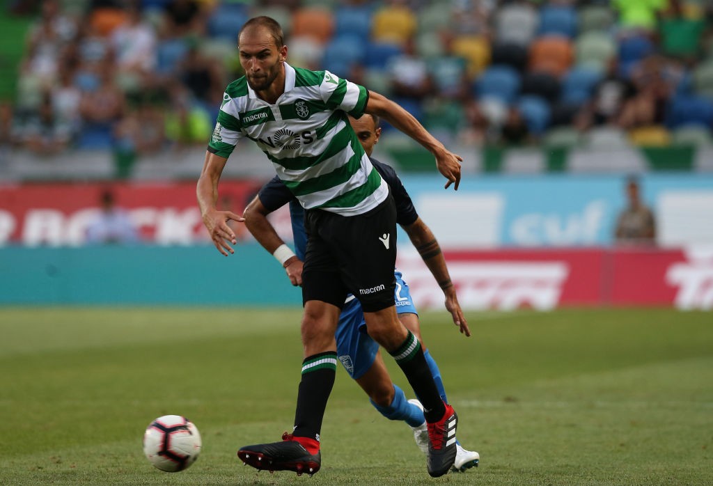 Bas Dost is a doubt for the Arsenal clash with a knock. (Photo courtesy: AFP/Getty)