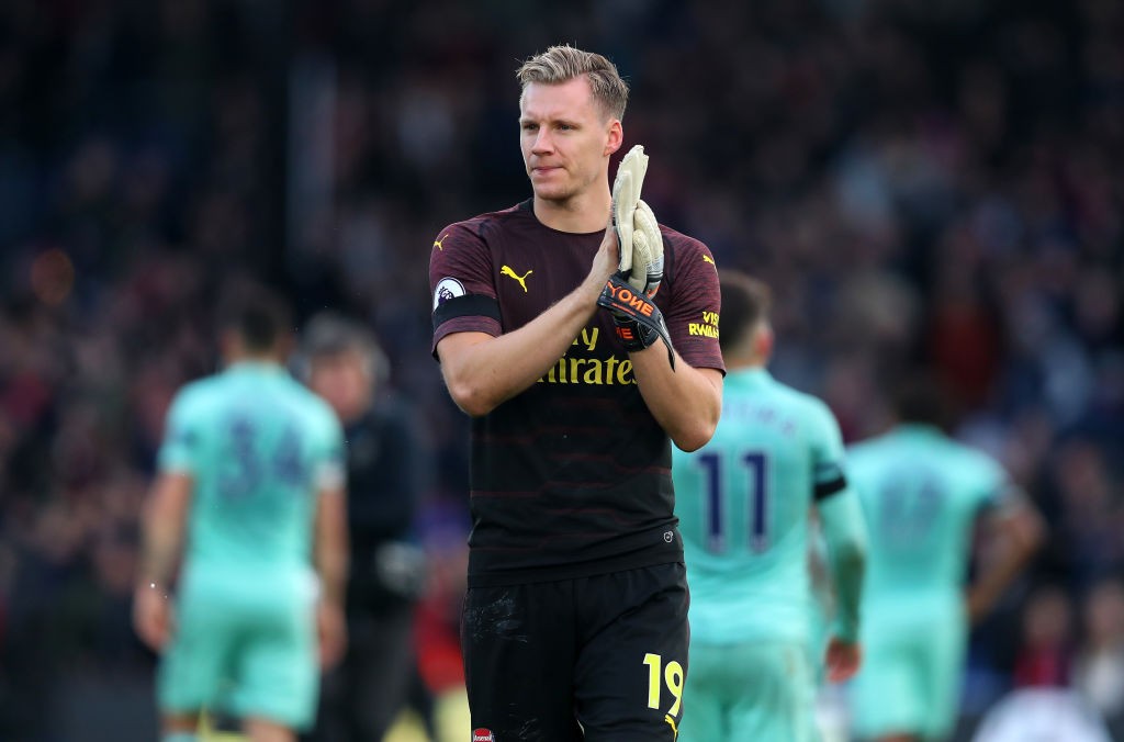 Bernd Leno has become a key member of Unai Emery's side. (Photo courtesy: AFP/Getty)