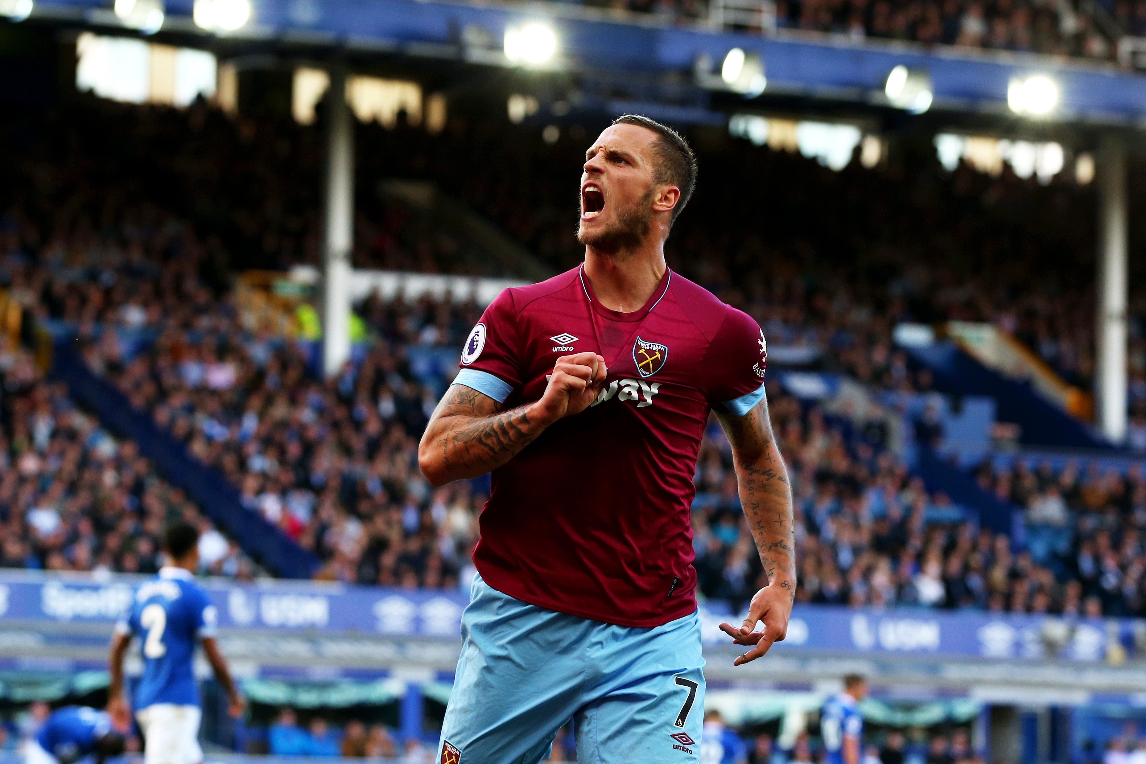 Set to celebrate a move to Manchester United? (Photo by Alex Livesey/Getty Images)