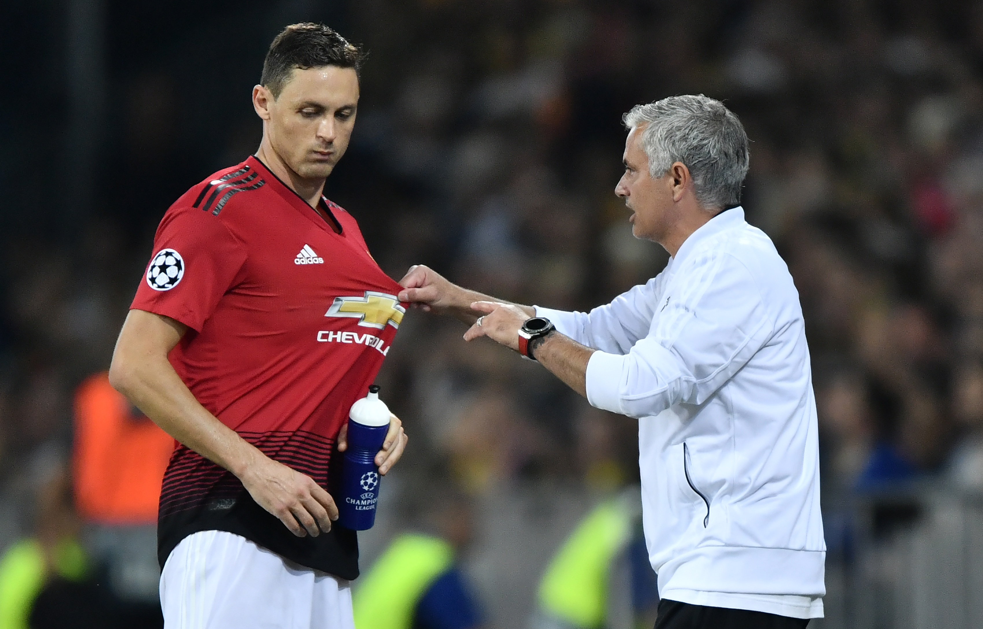 Matic is one of Mourinho's trusted sergeants. (Photo by Fabrice Coffrini/AFP/Getty Images)