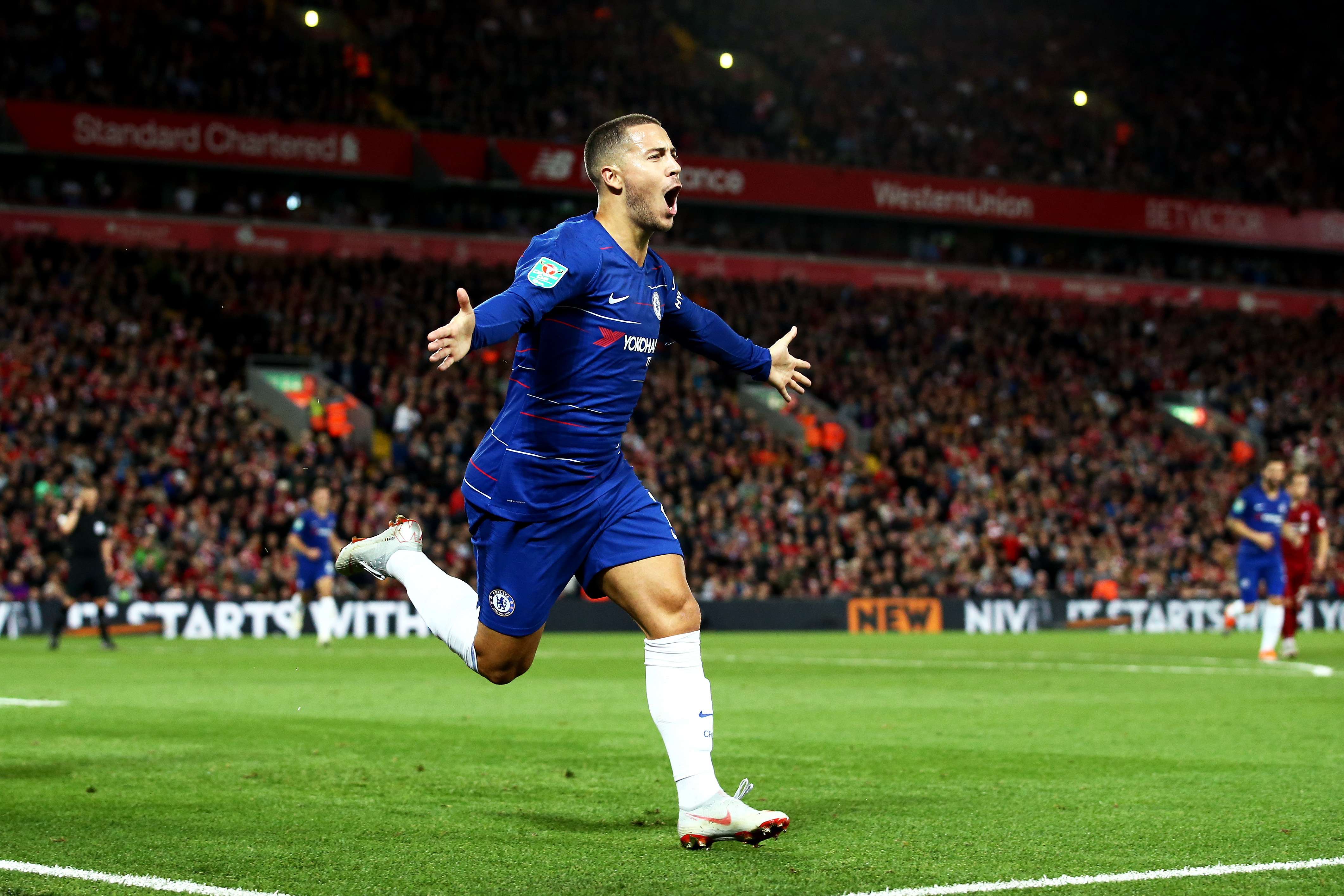 Set to celebrate a move to Real Madrid? (Photo by Jan Kruger/Getty Images)