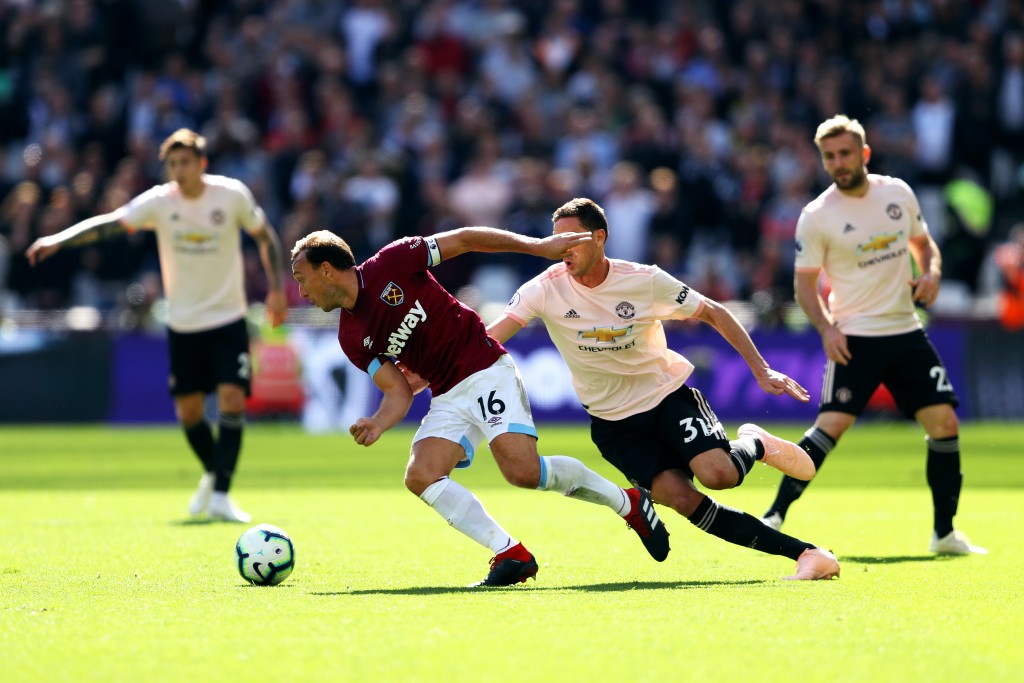 Mourinho sees Matic as the only one capable of providing cover to the likes of Victor Lindelof and Luke Shaw at the back. (Photo by Warren Little/Getty Images)