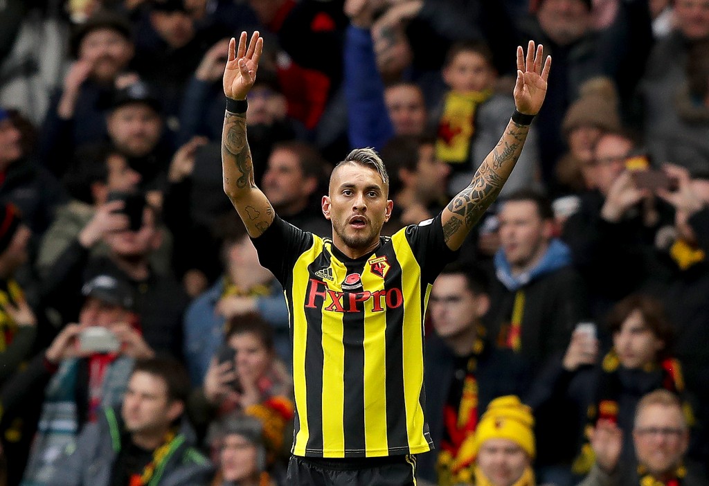 Enjoying life at Vicarage Road. (Picture Courtesy - AFP/Getty Images)
