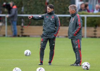 MUNICH, GERMANY - OCTOBER 31: Head coach Niko Kovac of Bayern Muenchen reacts during a training session at Saebener Strasse training ground on October 31, 2018 in Munich, Germany. (Photo by Christian Kaspar-Bartke/Bongarts/Getty Images)