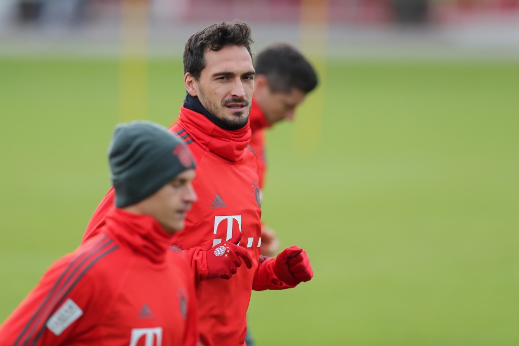 Mats Hummels and Joshua Kimmich will both return in defence. (Photo by Christian Kaspar-Bartke/Bongarts/Getty Images)