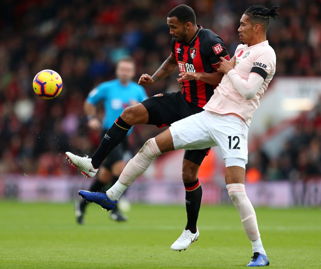 Smalling was all over the places (Photo by Catherine Ivill/Getty Images)
