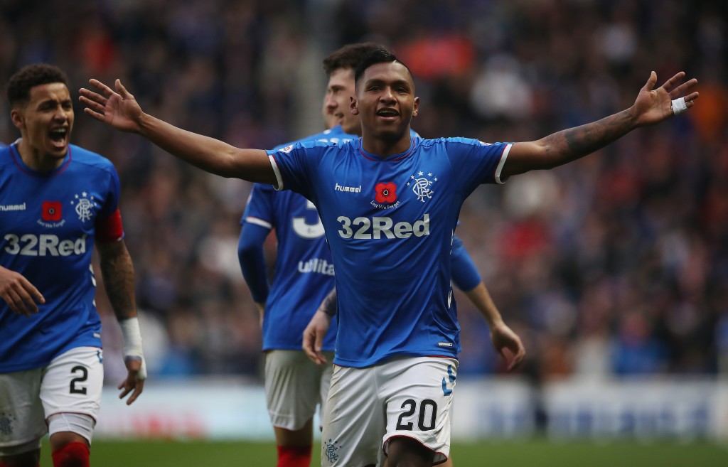 Rangers' main man - Alfredo Morelos (Photo by Ian MacNicol/Getty Images)