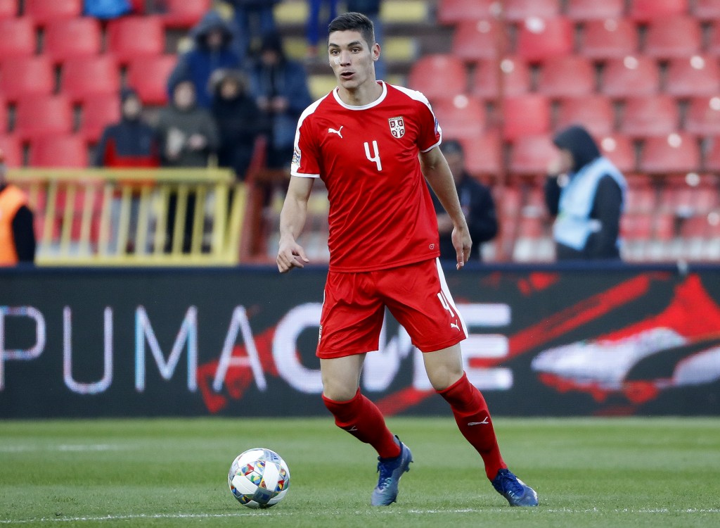 Can he follow in Vidic's footsteps? (Picture Courtesy - AFP/Getty Images)
