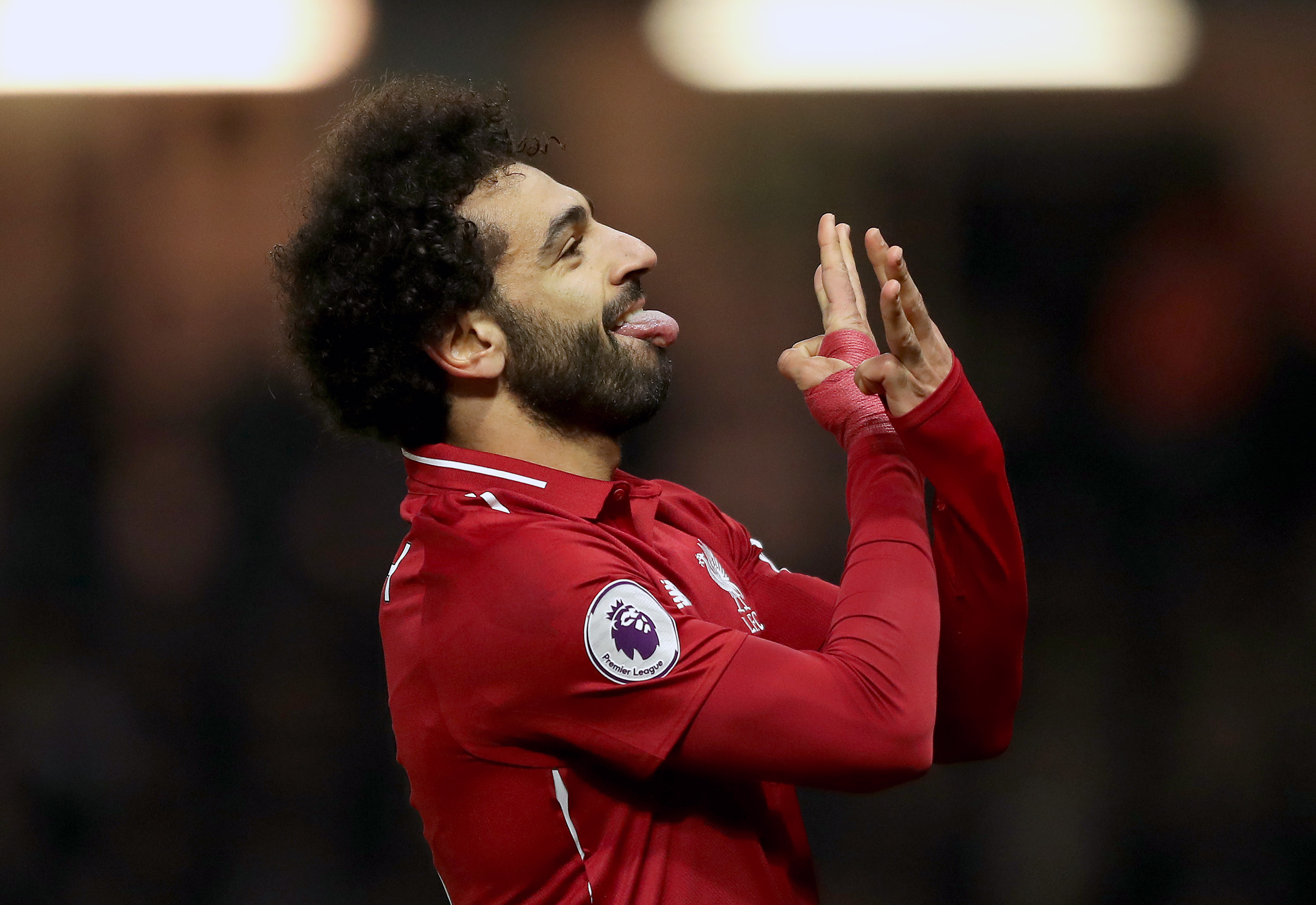 Salah opened the scoring for Liverpool (Photo by Richard Heathcote/Getty Images)