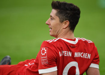 Lewandowski has an impressive scoring record against his former club.  (Photo by Stuart Franklin/Bongarts/Getty Images)