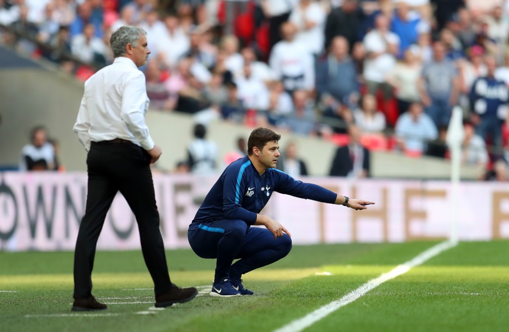Could Pochettino end up replacing Mourinho at Manchester United? (Photo by Catherine Ivill/Getty Images)