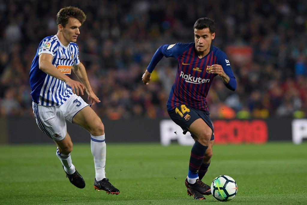 Diego Llorente (L) is a wanted man in England (Photo: LLUIS GENE/AFP/Getty Images)