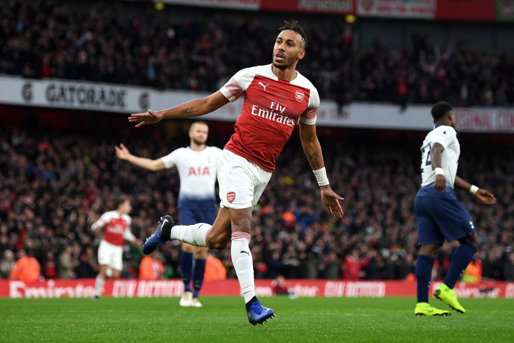 Aubameyang has had a hand in 17-goals in 16 Premier League home games since joining Arsenal. (Photo courtesy: AFP/Getty)