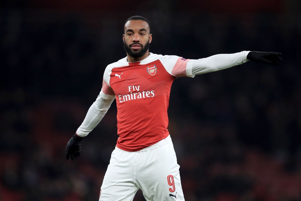 Lacazette's solitary first half strike was enough to ensure all three points for Arsenal. (Photo courtesy: AFP/Getty)